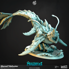 Abyssal Tidehunter - The Printable Dragon