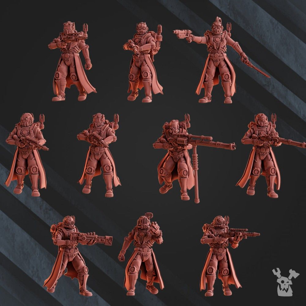 AdMech Scout Warriors - The Printable Dragon