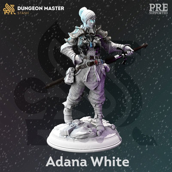 Adana White 3D-printed model