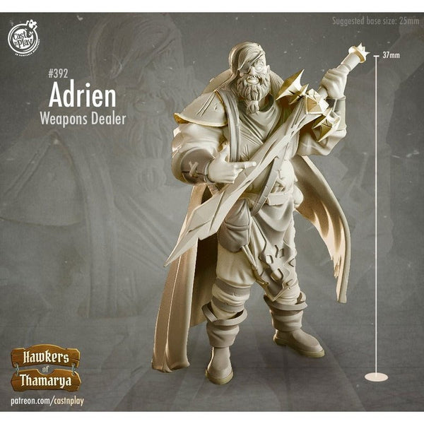 Adrien The Weapons Dealer 3D-printed model