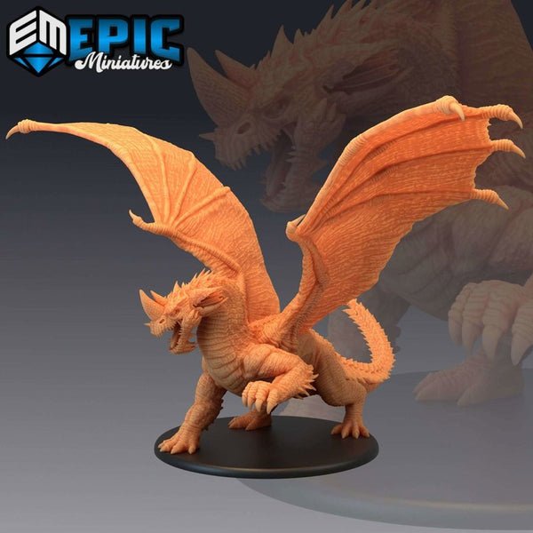 Adult Blue Dragon 3D-printed model