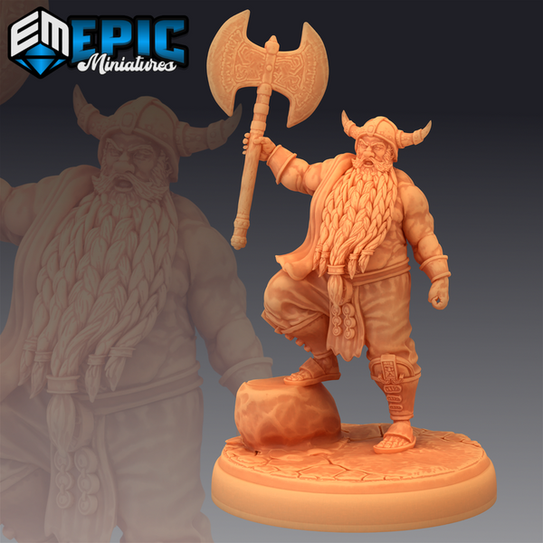 Adventure Drawf 3D-printed model