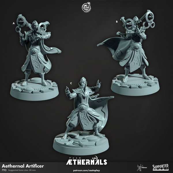 Aethernal Artificer 3D-printed model