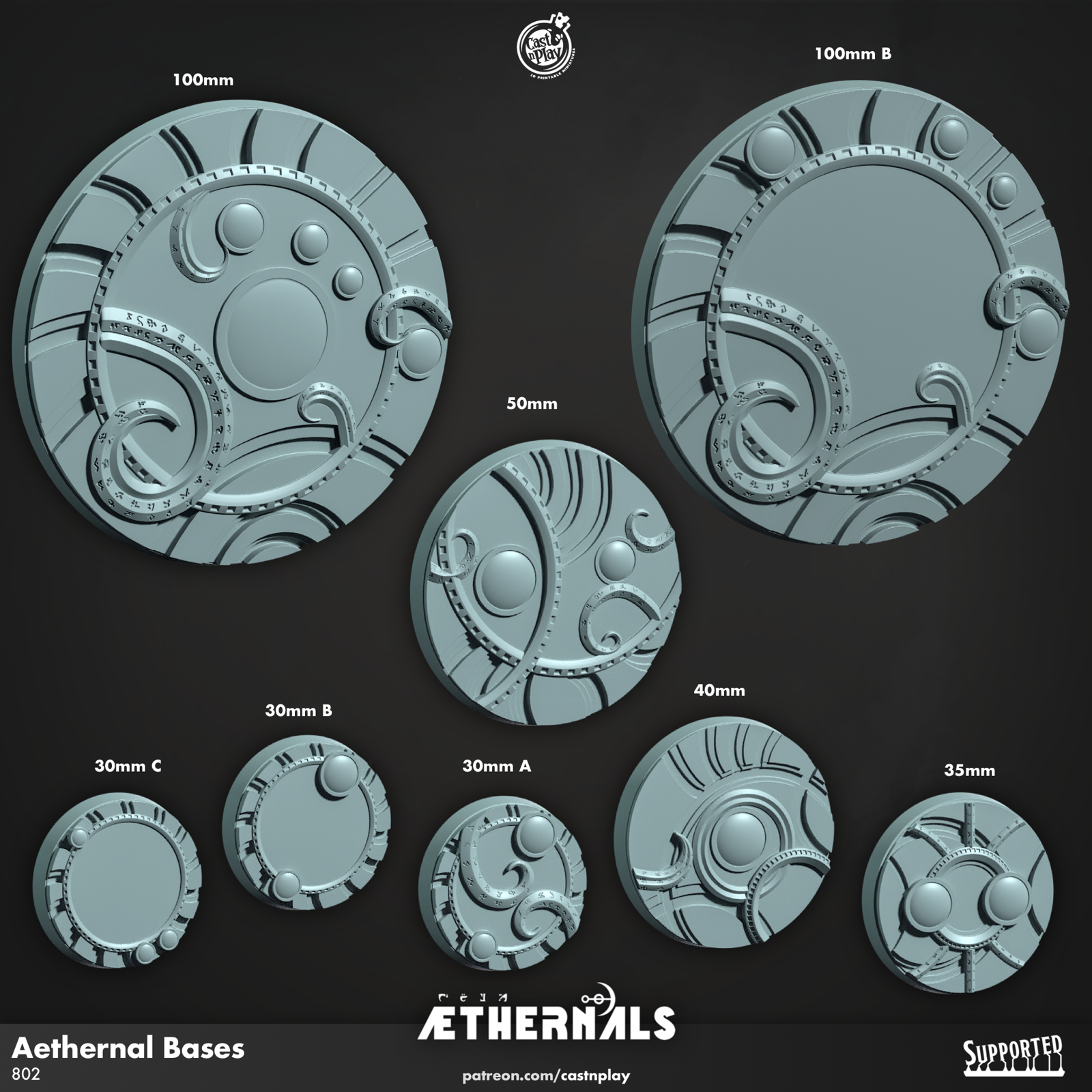 Aethernal Base - The Printable Dragon