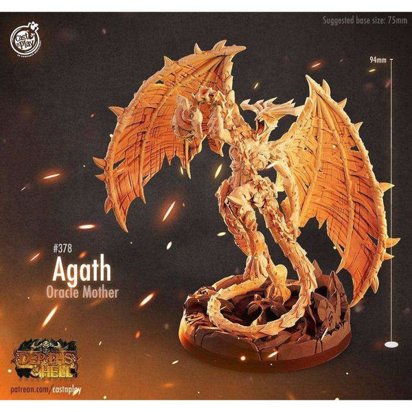 Agath 3D-printed model