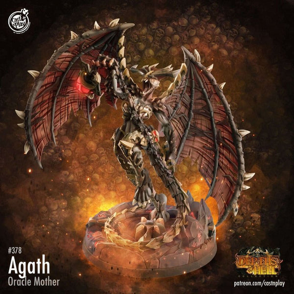 Agath 3D-printed model
