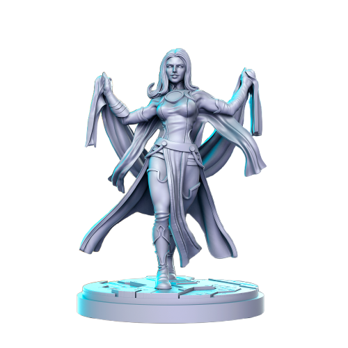 Agatha 3D-printed model