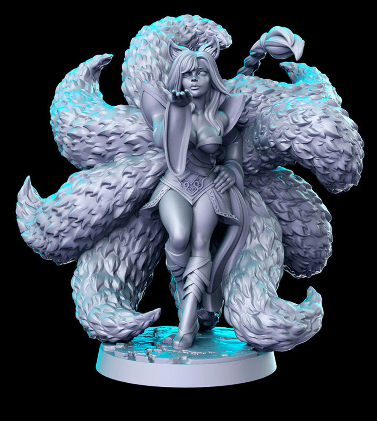 Ahri - The Printable Dragon