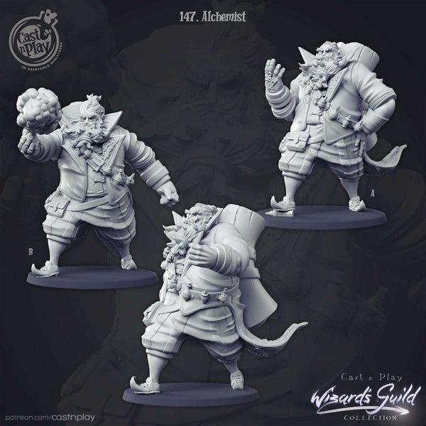 Alchemist 3D-printed model