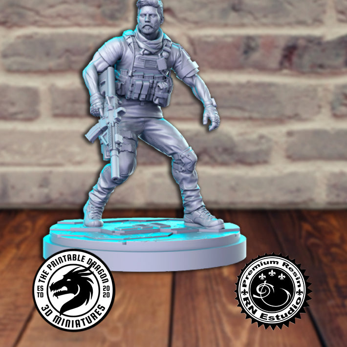 Alex 3D-printed model