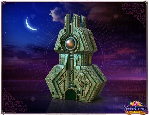 Alien Obelisk Dice Tower