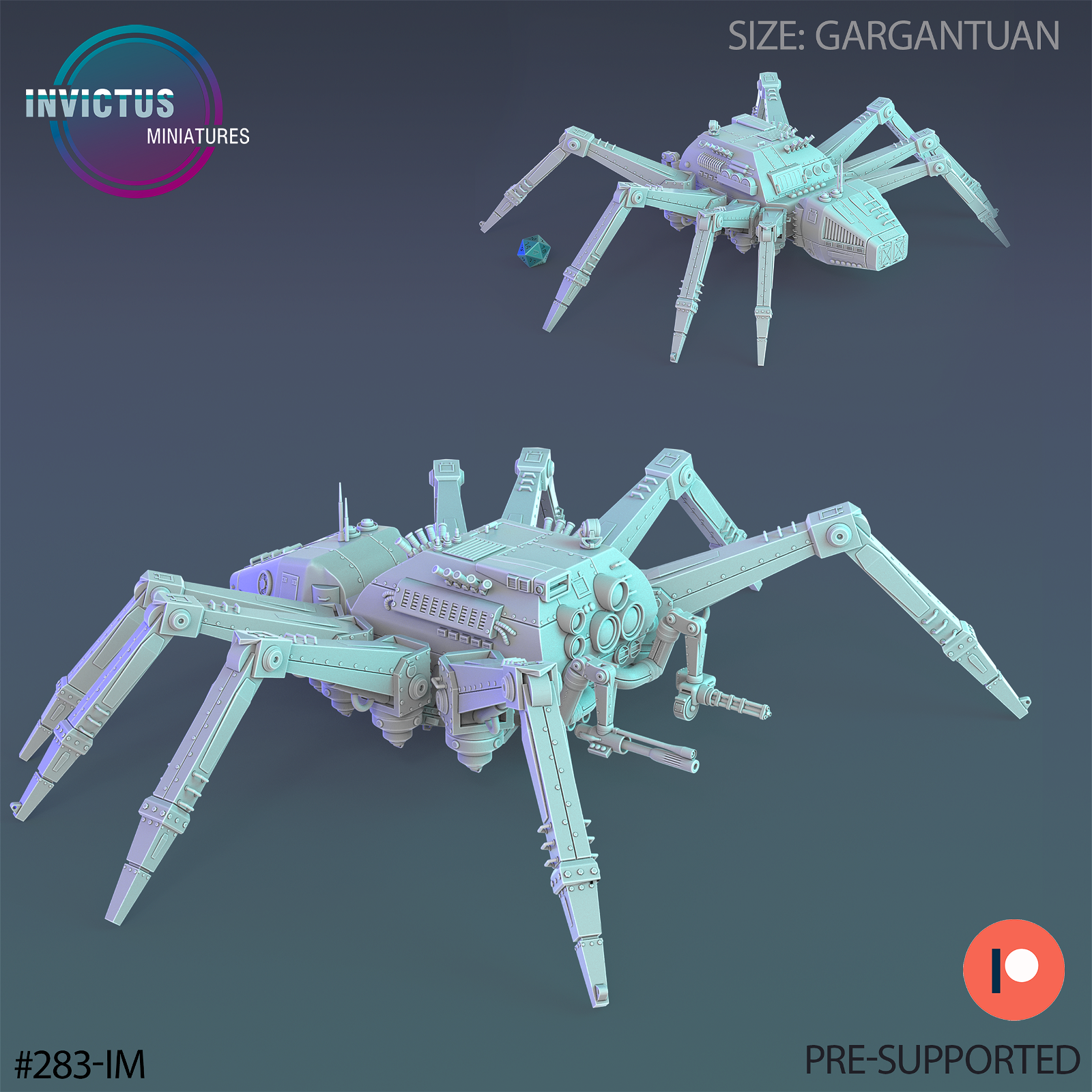 All Terrain Spider Mech - The Printable Dragon