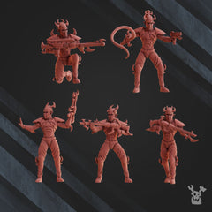 Alvs Night Raiders Warriors Squad - The Printable Dragon