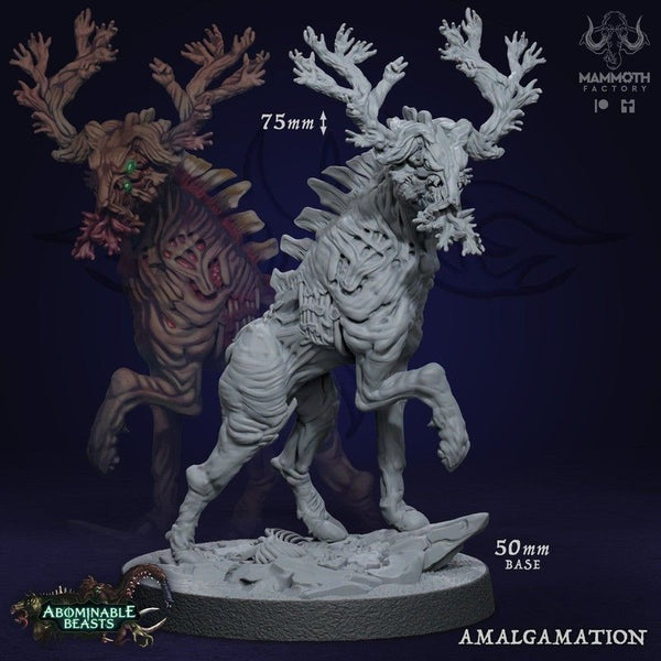 Amalgamation 3D-printed model
