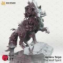Amaru Taiyo - The Wolf Spirit 3D-printed model