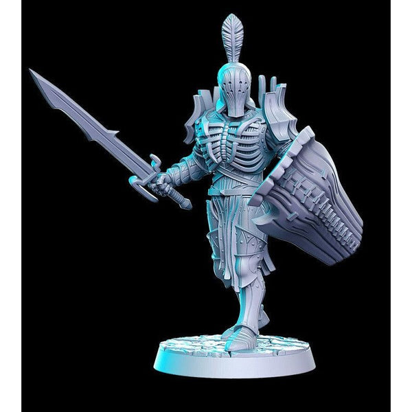Amladril Elven Deathknight 3D-printed model