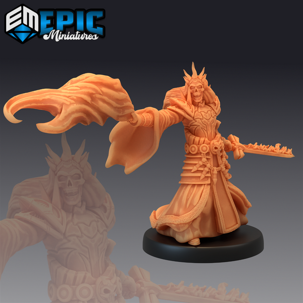 Ancient Lich 3D-printed model