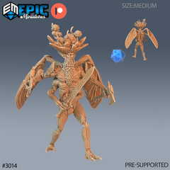 Ancient Spore Druid 3D-printed model