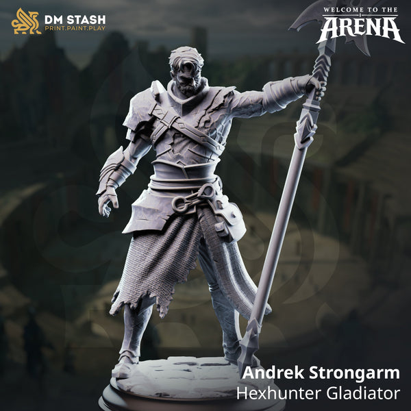 Andrek Strongarm - Hexhunter Gladiator