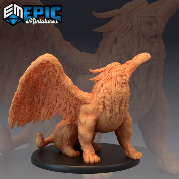 Androsphinx 3D-printed model