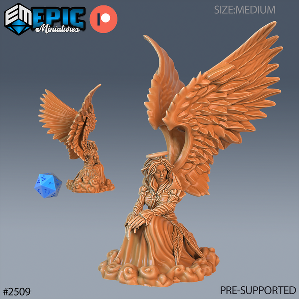 Angel Female 3D-printed model