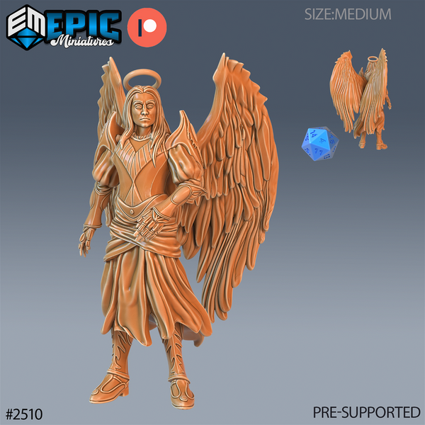 Angel Male 3D-printed model