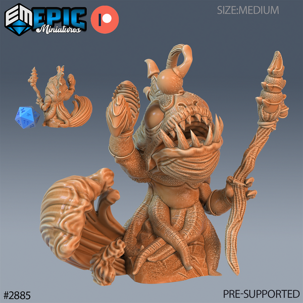Anglerfish Folk 3D-printed model