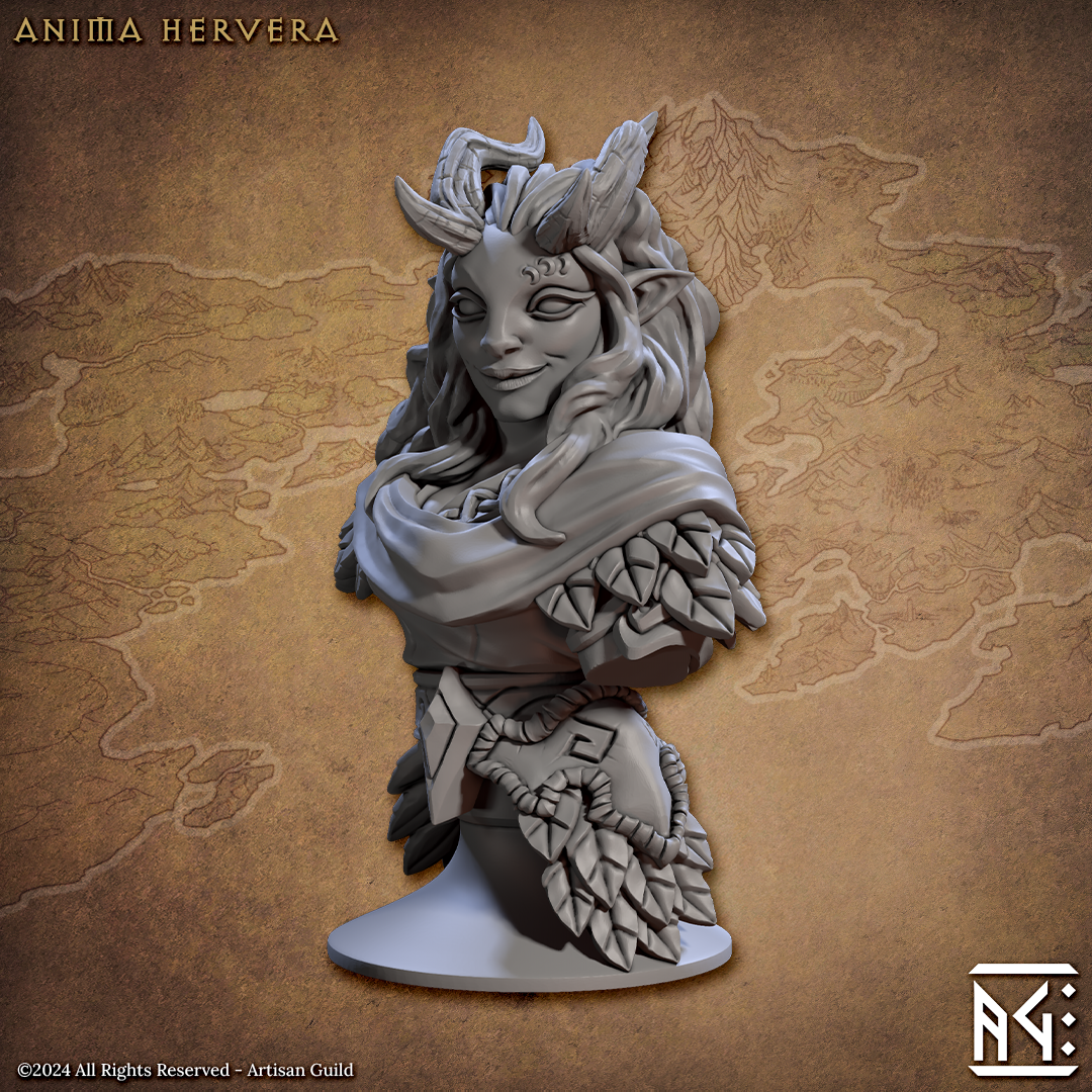 Anima Hervera Bust - The Printable Dragon