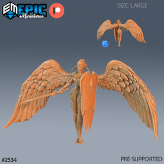 Animated Angel Statue - The Printable Dragon