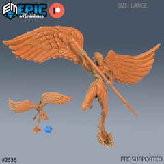 Animated Angel Statue - The Printable Dragon