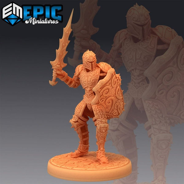 Animated Armor 3D-printed model