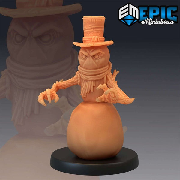 Animated Snowman 3D-printed model