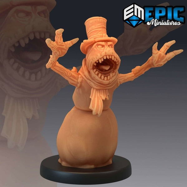 Animated Snowman 3D-printed model