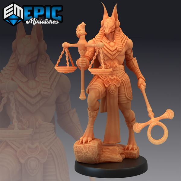 Anubis 3D-printed model