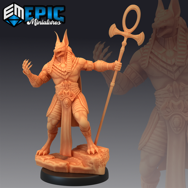 Anubis 3D-printed model