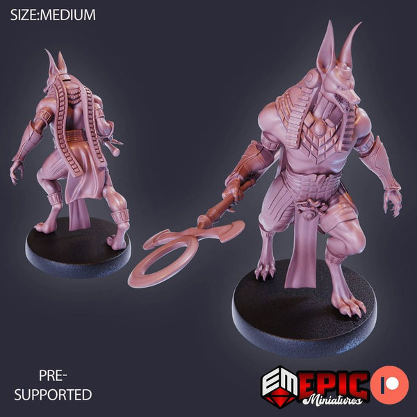 Anubis 3D-printed model