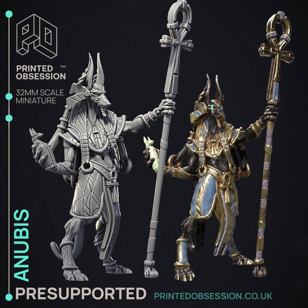 Anubis 3D-printed model