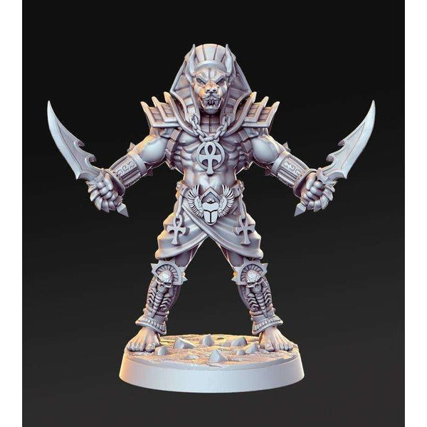 Anubti Warrior 3D-printed model
