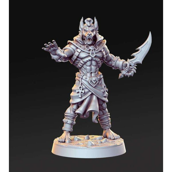 Anubti Warrior 3D-printed model