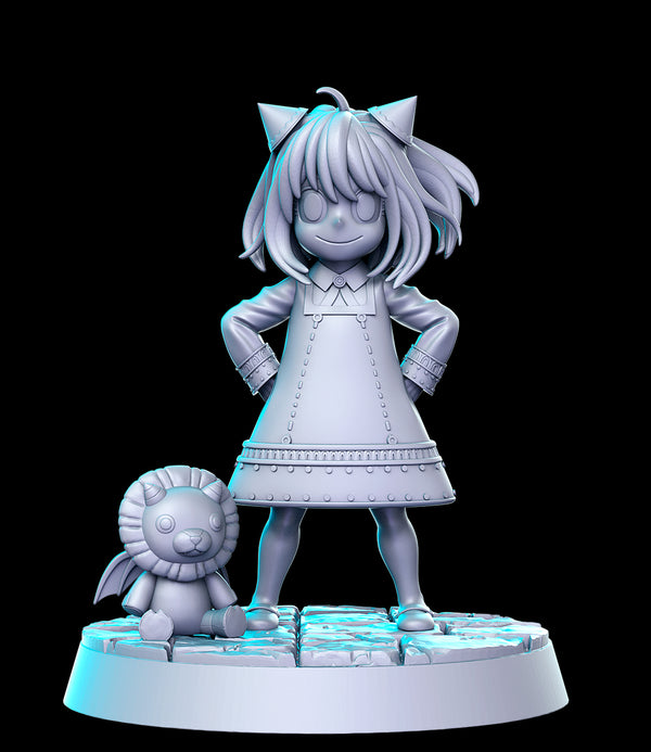 Anya 3D-printed model