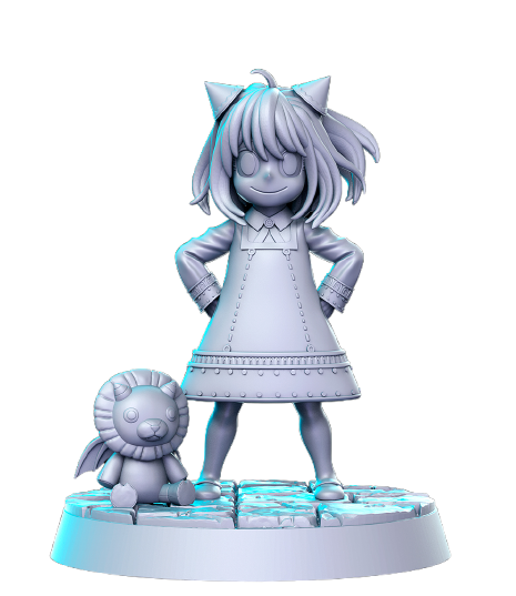 Anya 3D-printed model