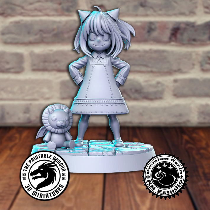 Anya 3D-printed model