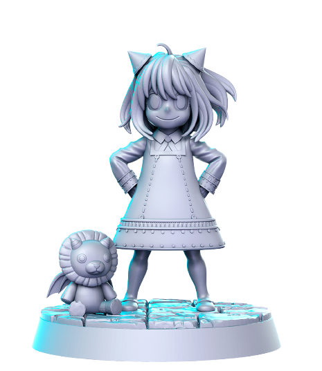 Anya 3D-printed model