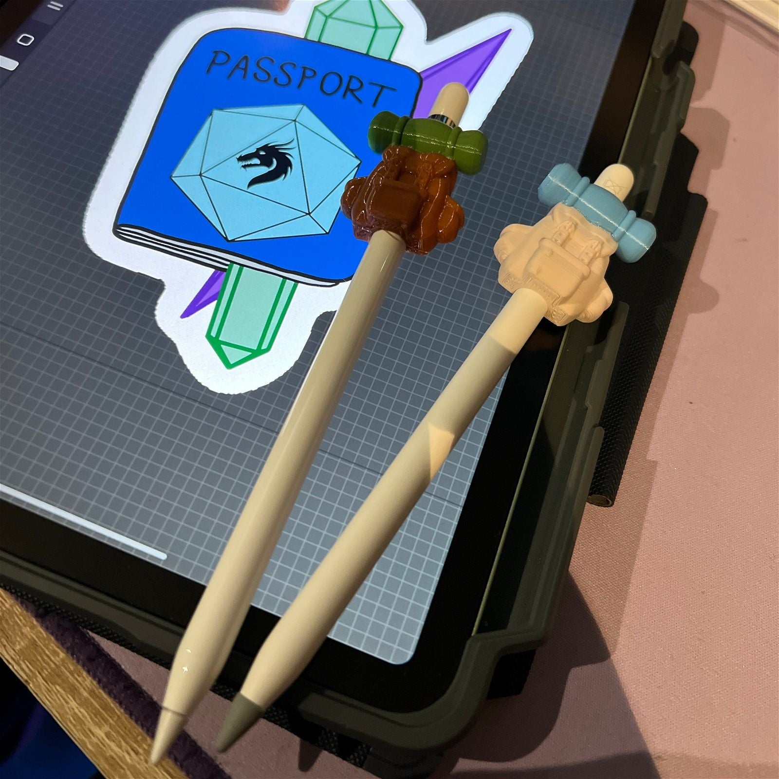 Apple Pencil Toppers - The Printable Dragon