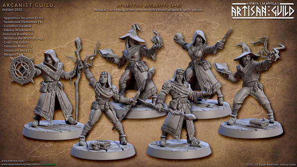 Apprentice Arcanist - The Printable Dragon