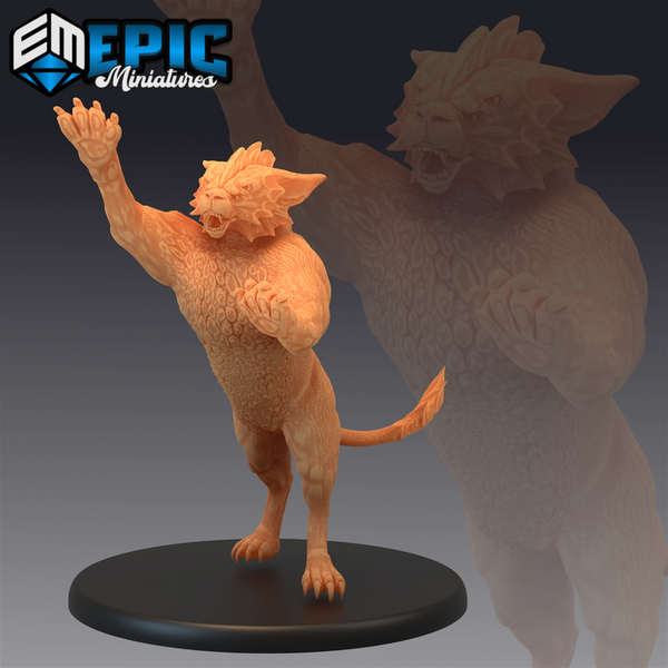 Aquatic Tiger 3D-printed model
