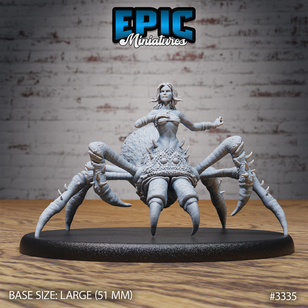 Arachne Spider Lady 3D-printed model