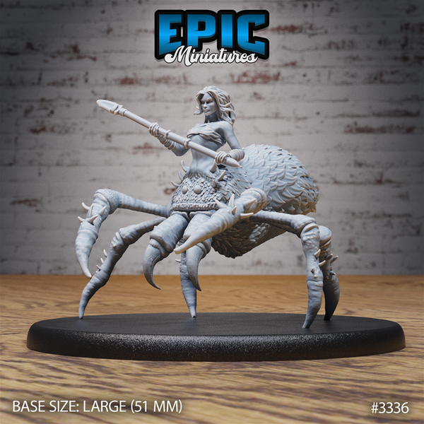 Arachne Spider Lady 3D-printed model