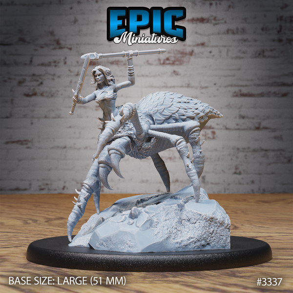 Arachne Spider Lady 3D-printed model