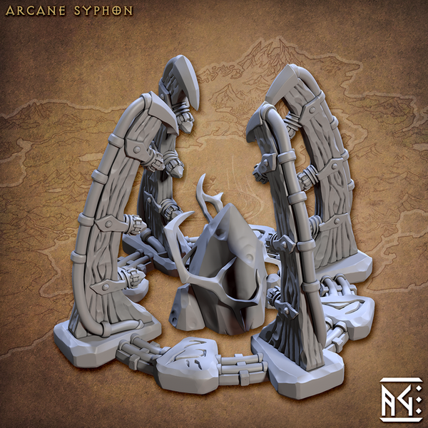 Arcane Syphon 3D-printed model